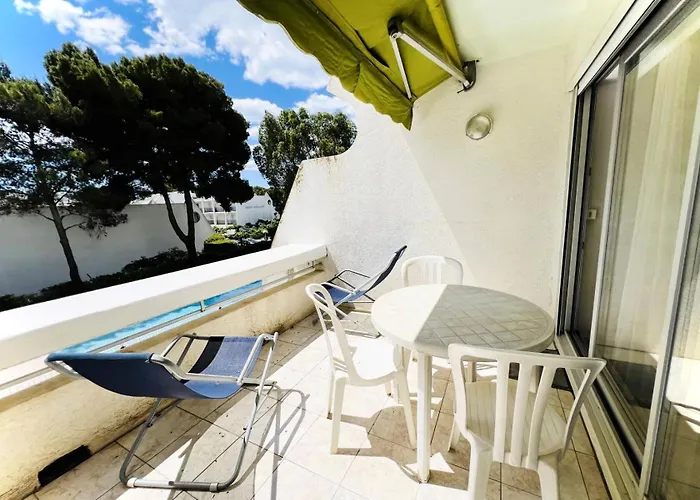 아파트 Port Vincent - Climatise Avec Wifi Vue Piscine Mae-8374